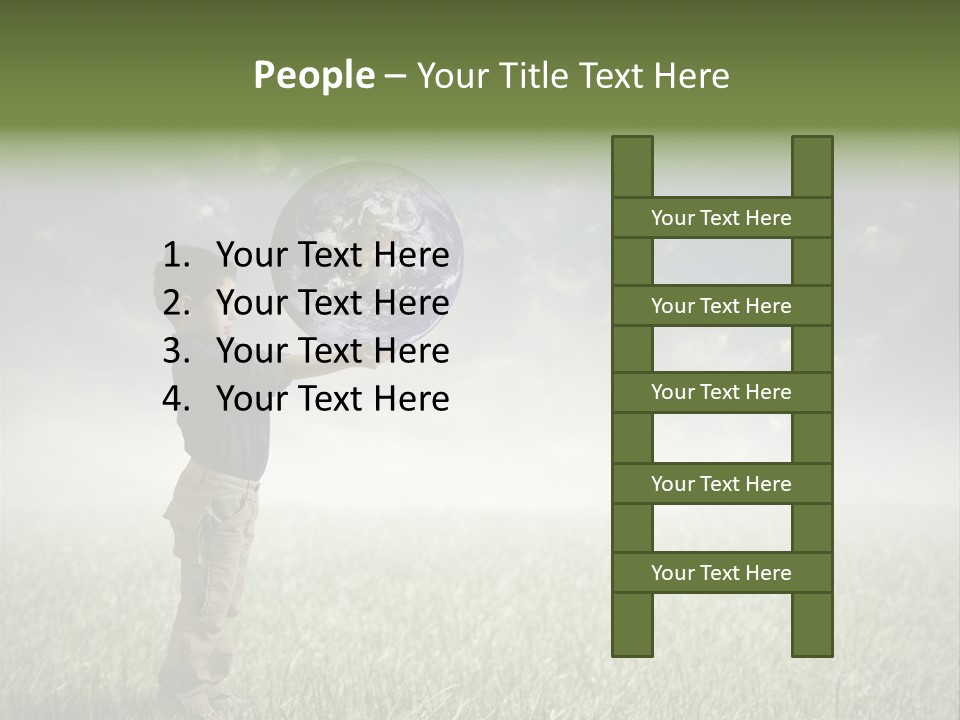 Meadow Sun Keep PowerPoint Template