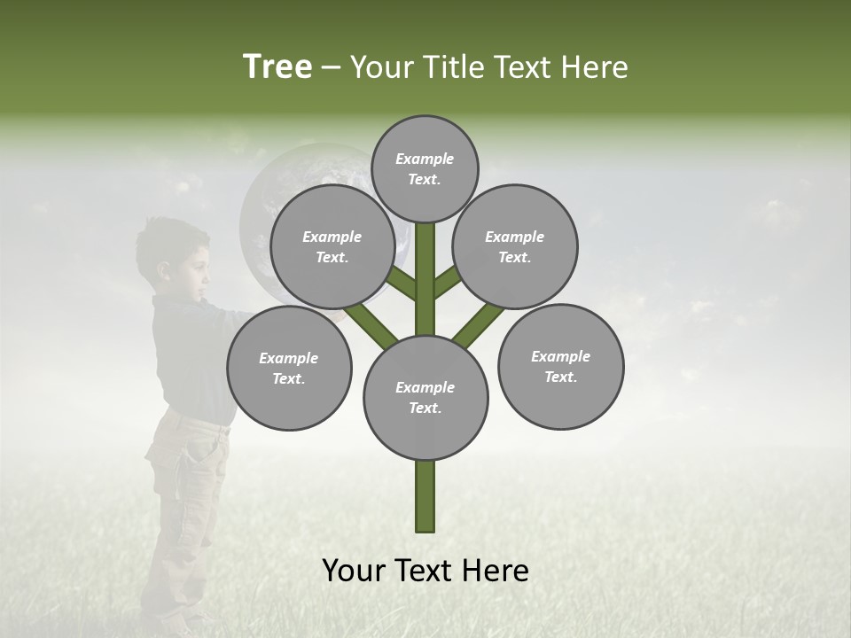 Meadow Sun Keep PowerPoint Template