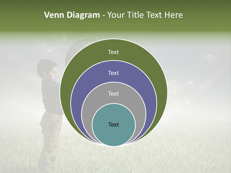 Meadow Sun Keep PowerPoint Template
