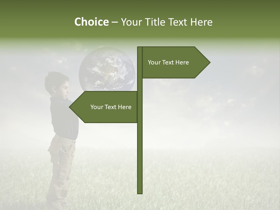 Meadow Sun Keep PowerPoint Template