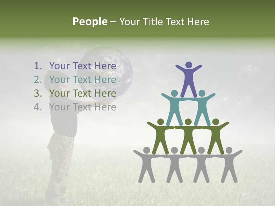 Meadow Sun Keep PowerPoint Template