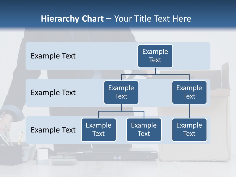 Man Cardboard Clothing PowerPoint Template