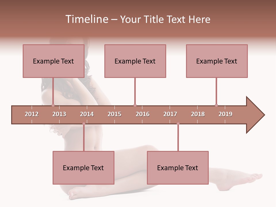 Model Sensuality Healthy PowerPoint Template