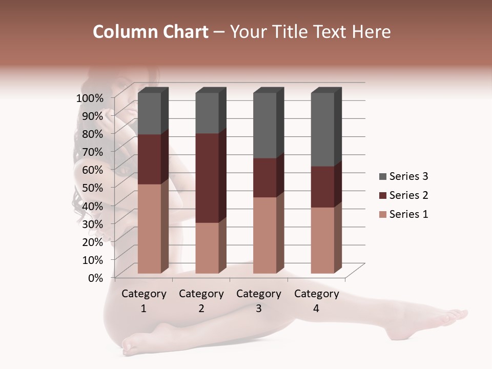 Model Sensuality Healthy PowerPoint Template