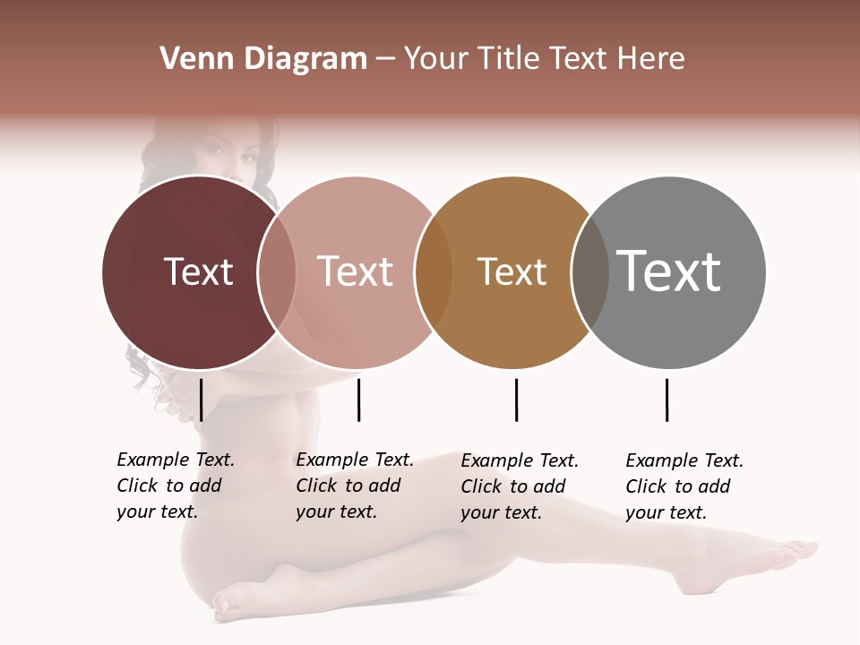 Model Sensuality Healthy PowerPoint Template