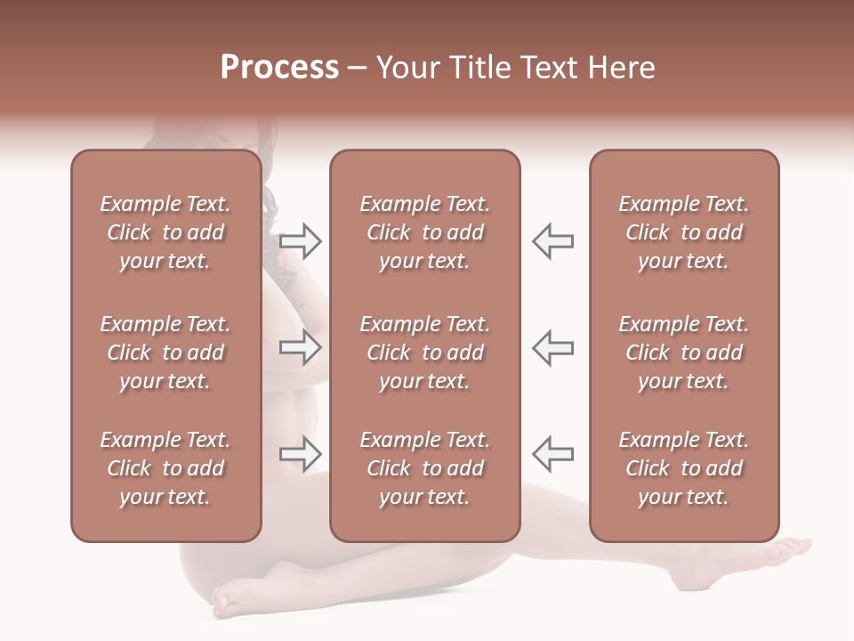Model Sensuality Healthy PowerPoint Template