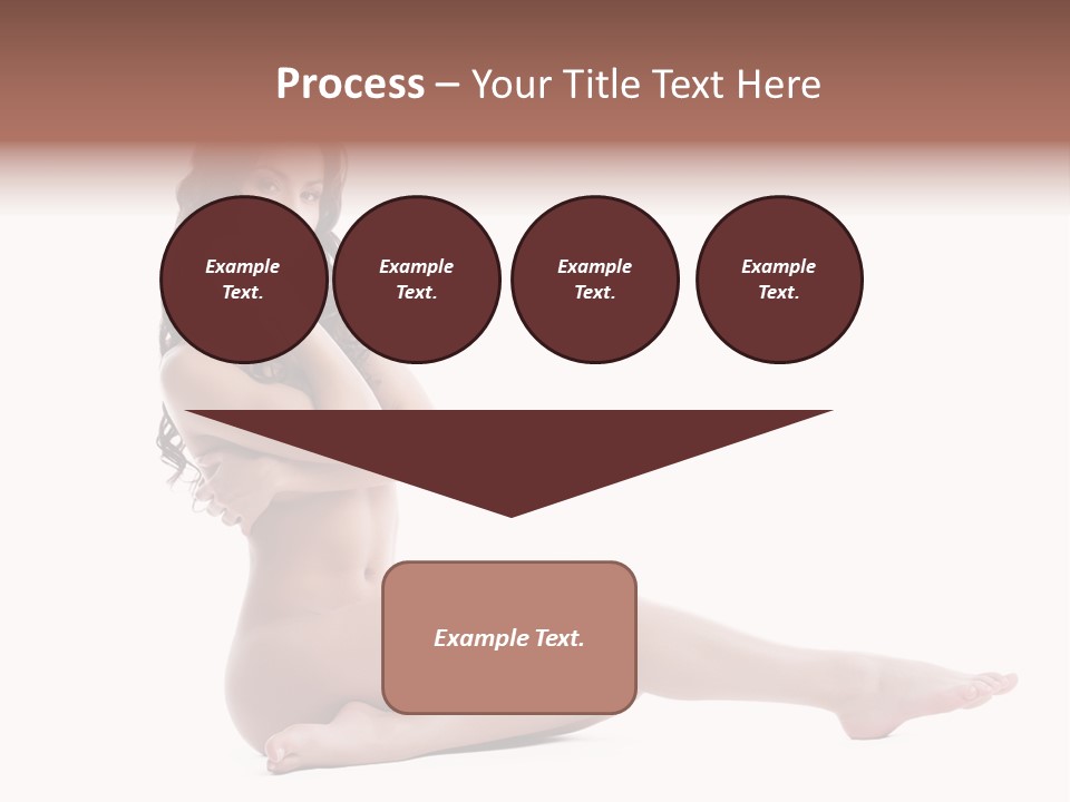 Model Sensuality Healthy PowerPoint Template
