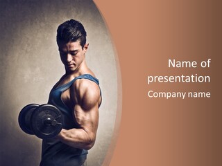 Nerve Beautiful Strength PowerPoint Template