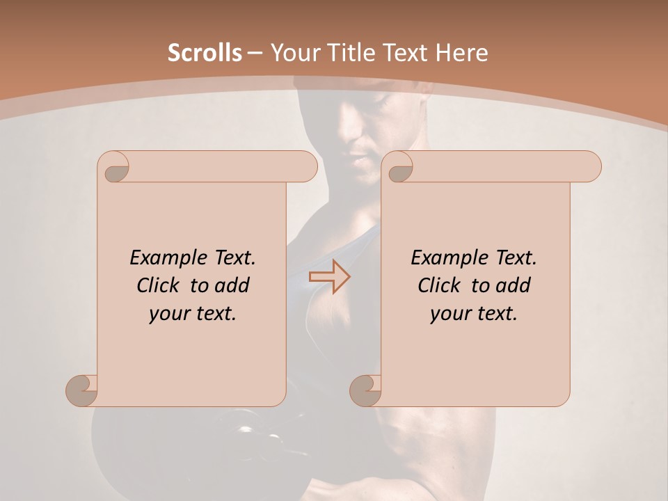 Nerve Beautiful Strength PowerPoint Template