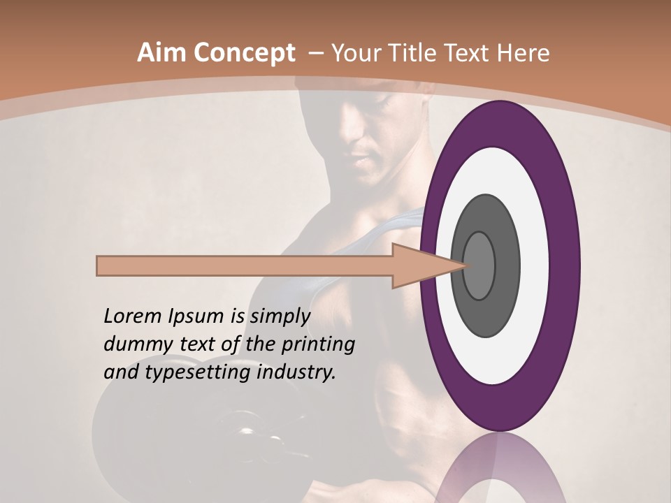 Nerve Beautiful Strength PowerPoint Template