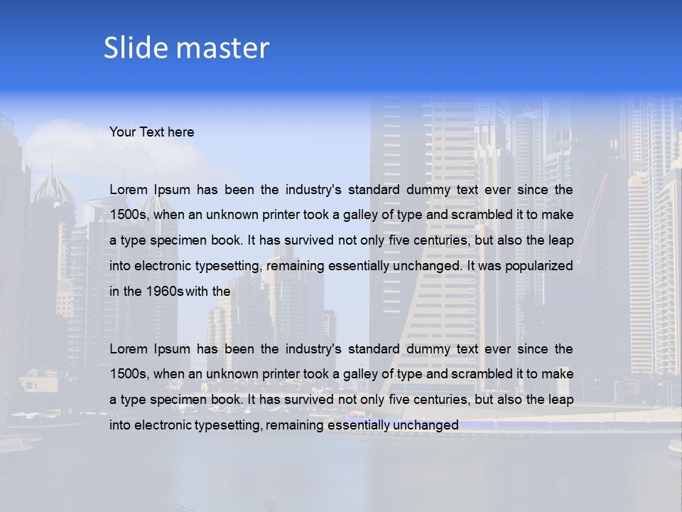 Seat Mood Arena PowerPoint Template