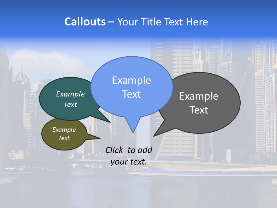 Seat Mood Arena PowerPoint Template