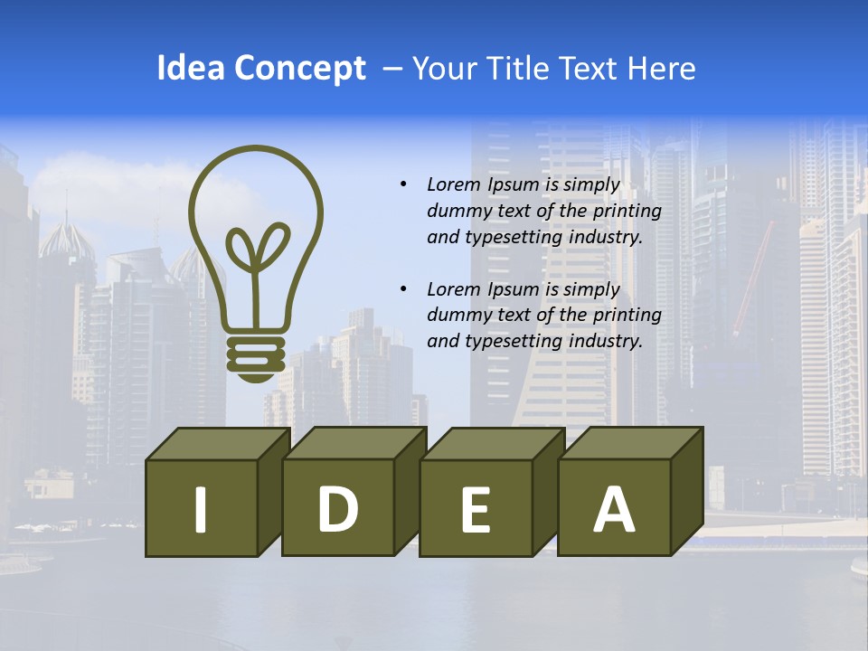 Seat Mood Arena PowerPoint Template