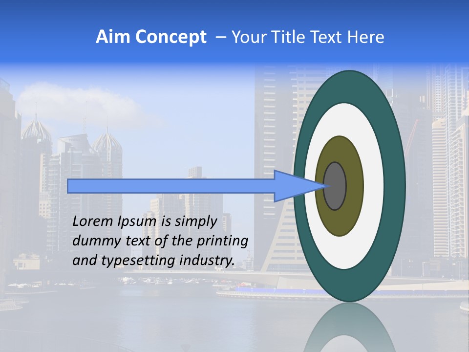 Seat Mood Arena PowerPoint Template