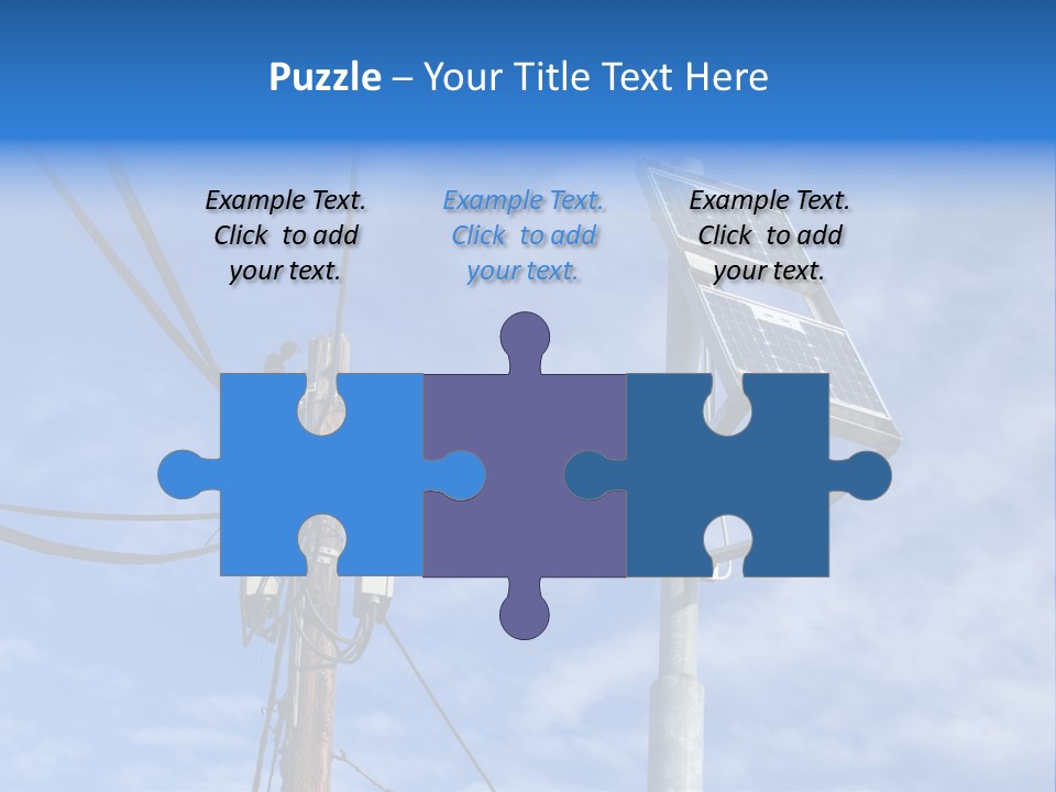 Sun Distribution Cone PowerPoint Template