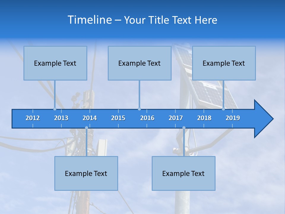 Sun Distribution Cone PowerPoint Template