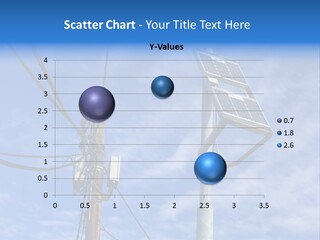 Sun Distribution Cone PowerPoint Template