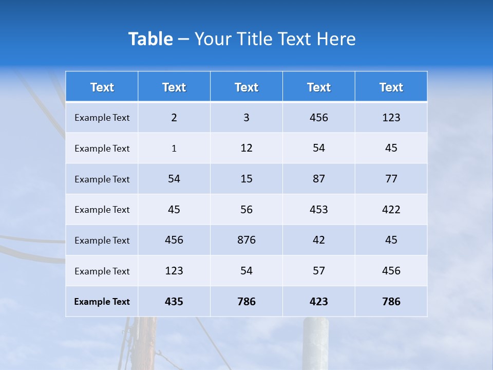 Sun Distribution Cone PowerPoint Template