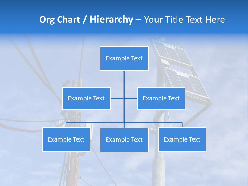 Sun Distribution Cone PowerPoint Template