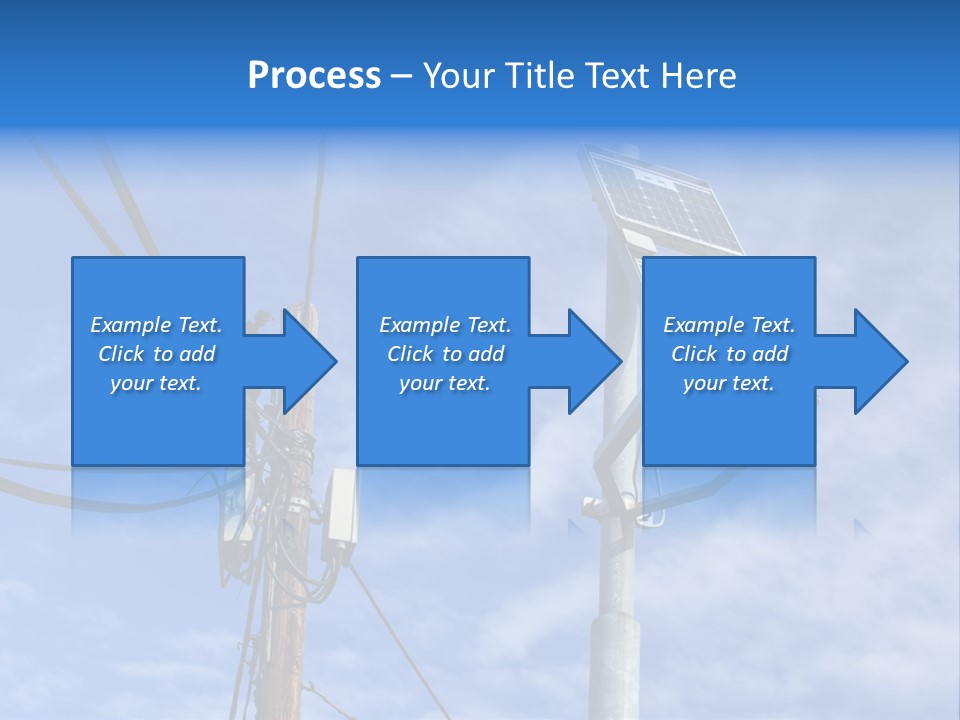 Sun Distribution Cone PowerPoint Template