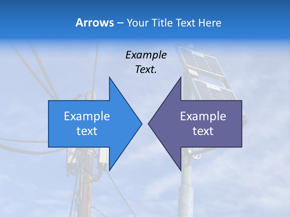 Sun Distribution Cone PowerPoint Template
