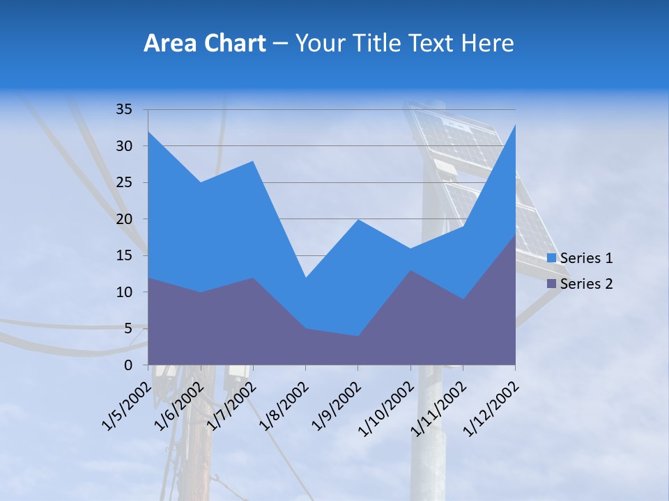 Sun Distribution Cone PowerPoint Template