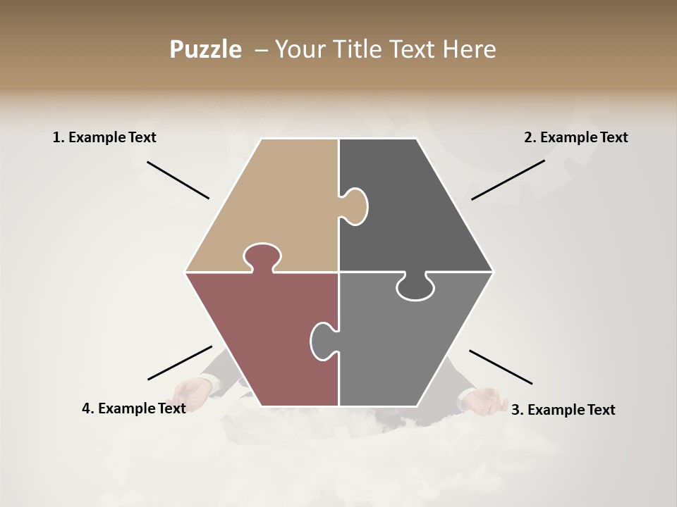 Yoga Man Black PowerPoint Template