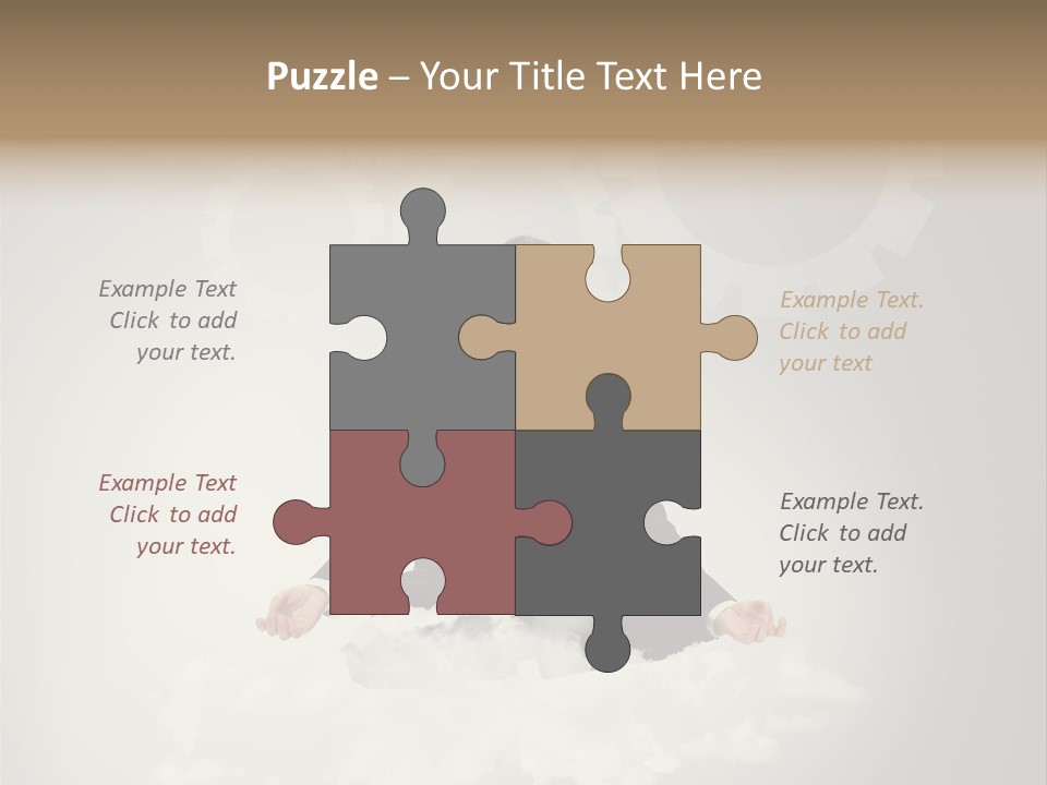 Yoga Man Black PowerPoint Template