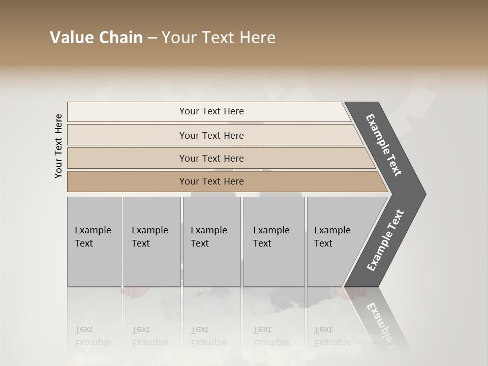 Yoga Man Black PowerPoint Template