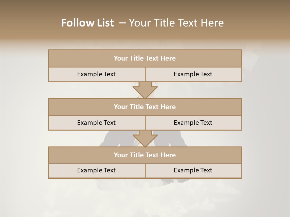 Yoga Man Black PowerPoint Template