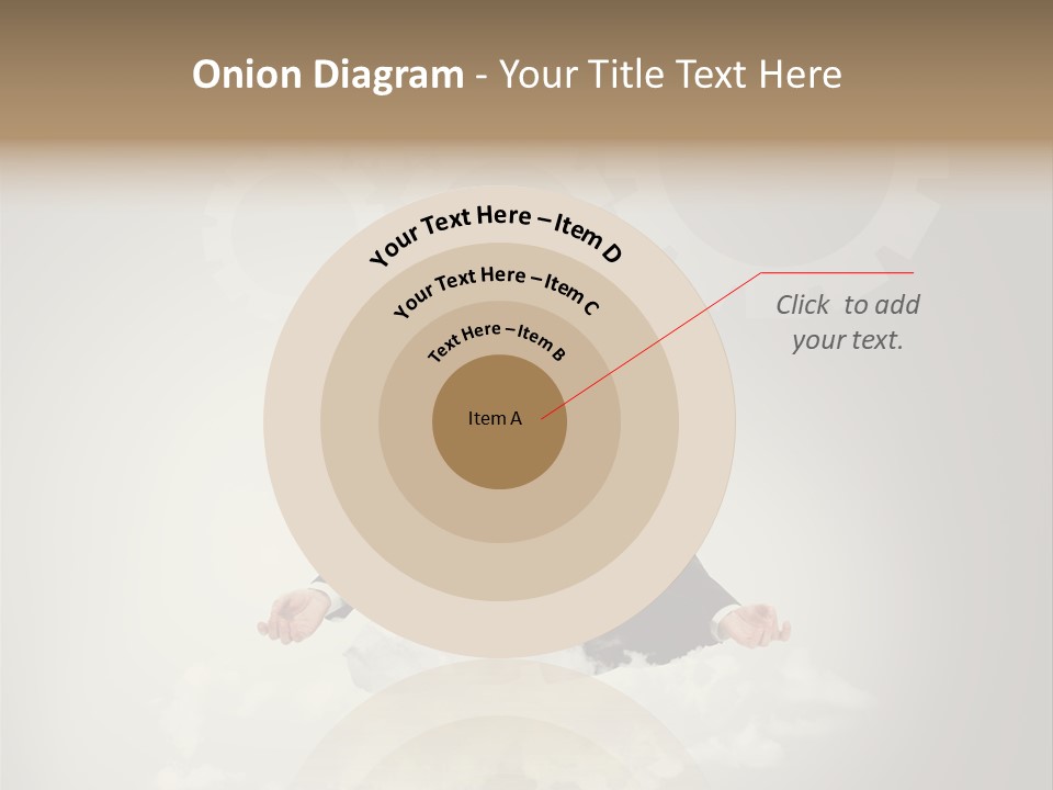 Yoga Man Black PowerPoint Template