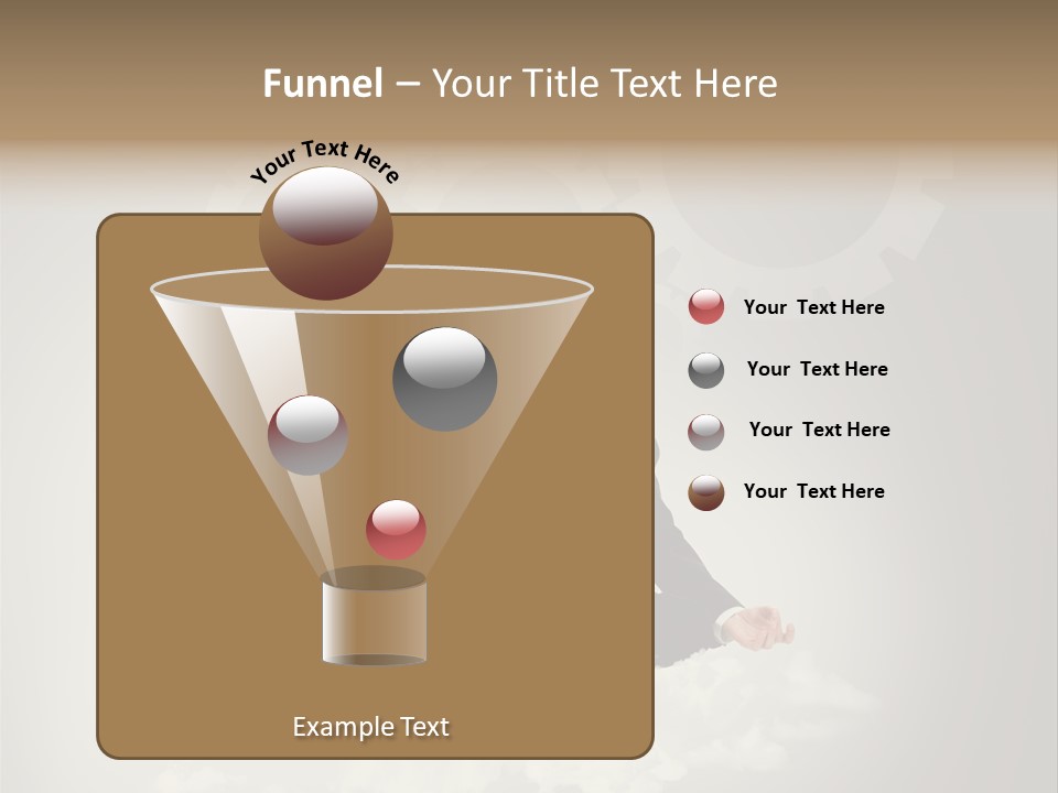 Yoga Man Black PowerPoint Template