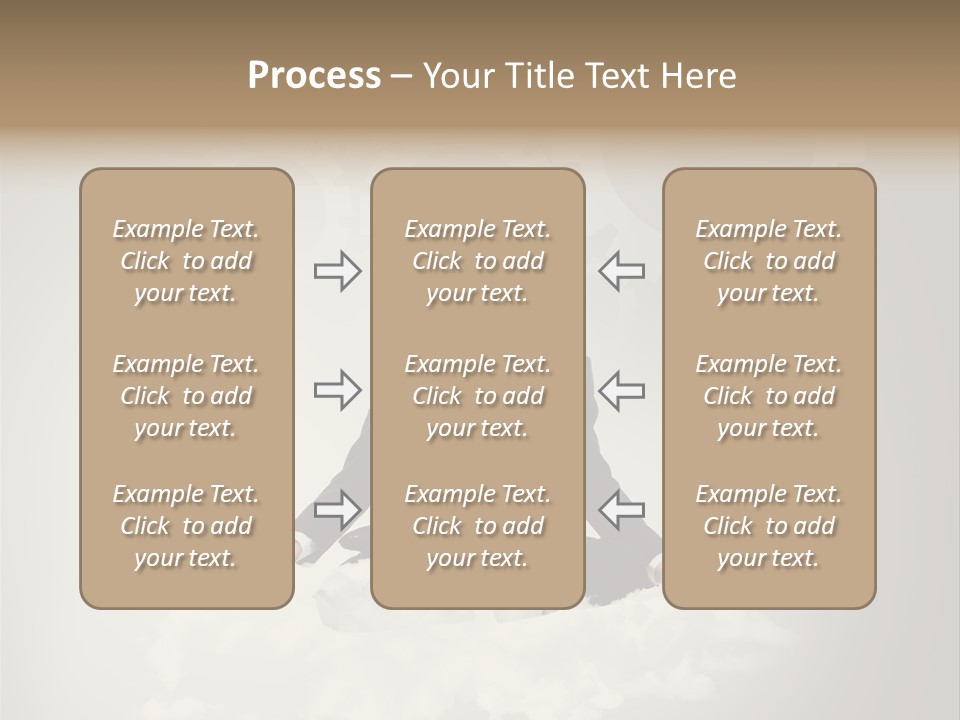 Yoga Man Black PowerPoint Template