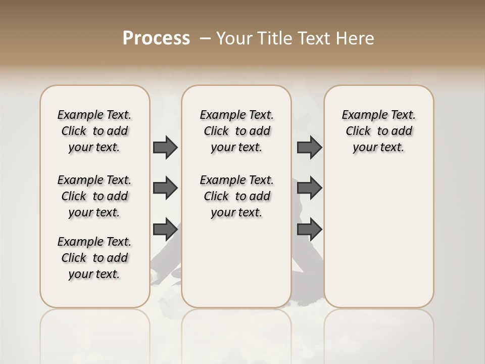 Yoga Man Black PowerPoint Template