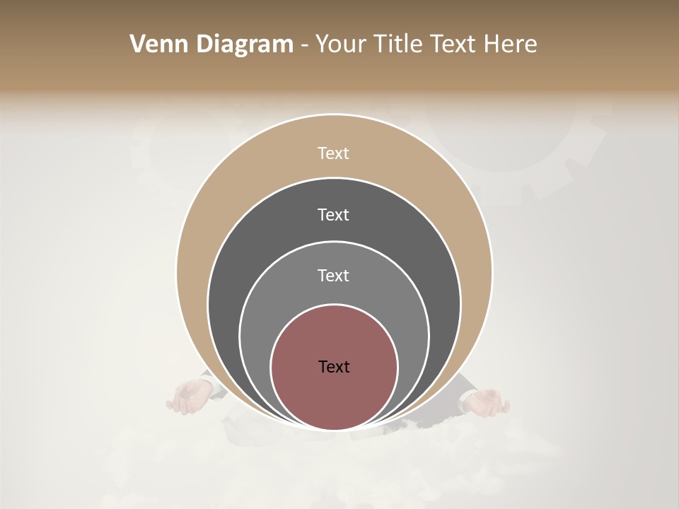 Yoga Man Black PowerPoint Template