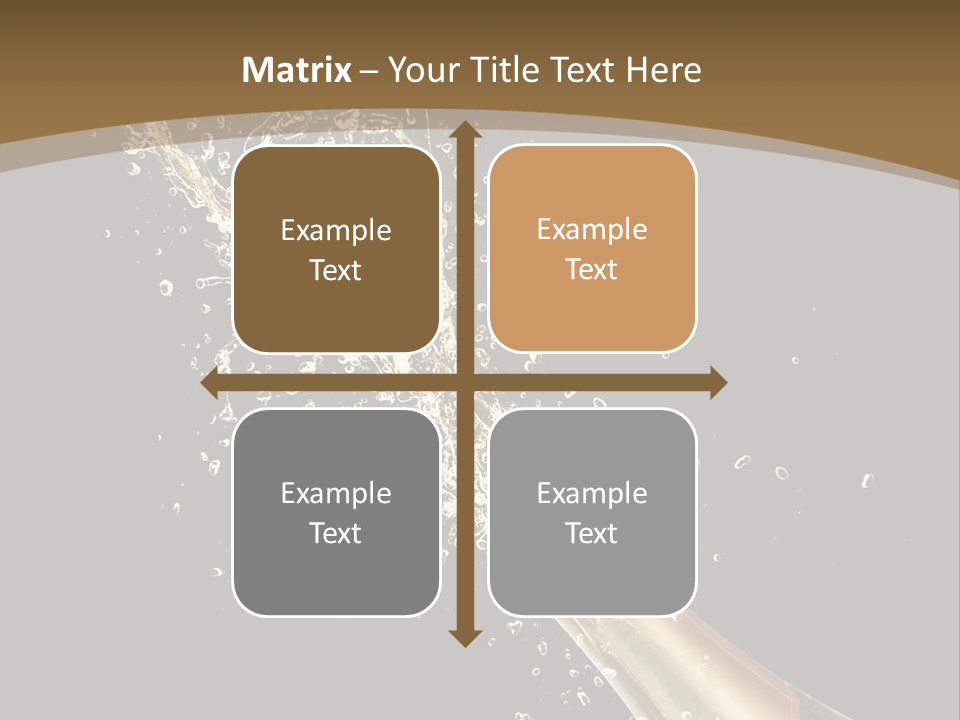 Drink Champaign Alcoholic PowerPoint Template