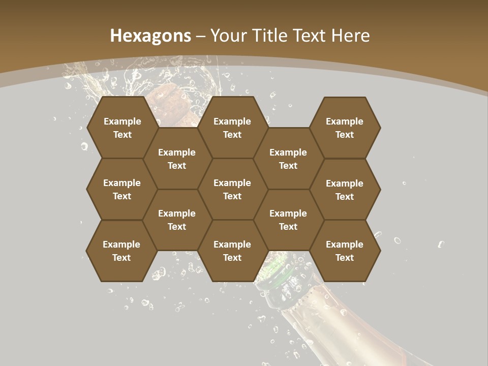 Drink Champaign Alcoholic PowerPoint Template