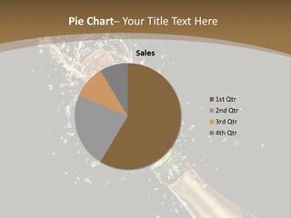 Drink Champaign Alcoholic PowerPoint Template