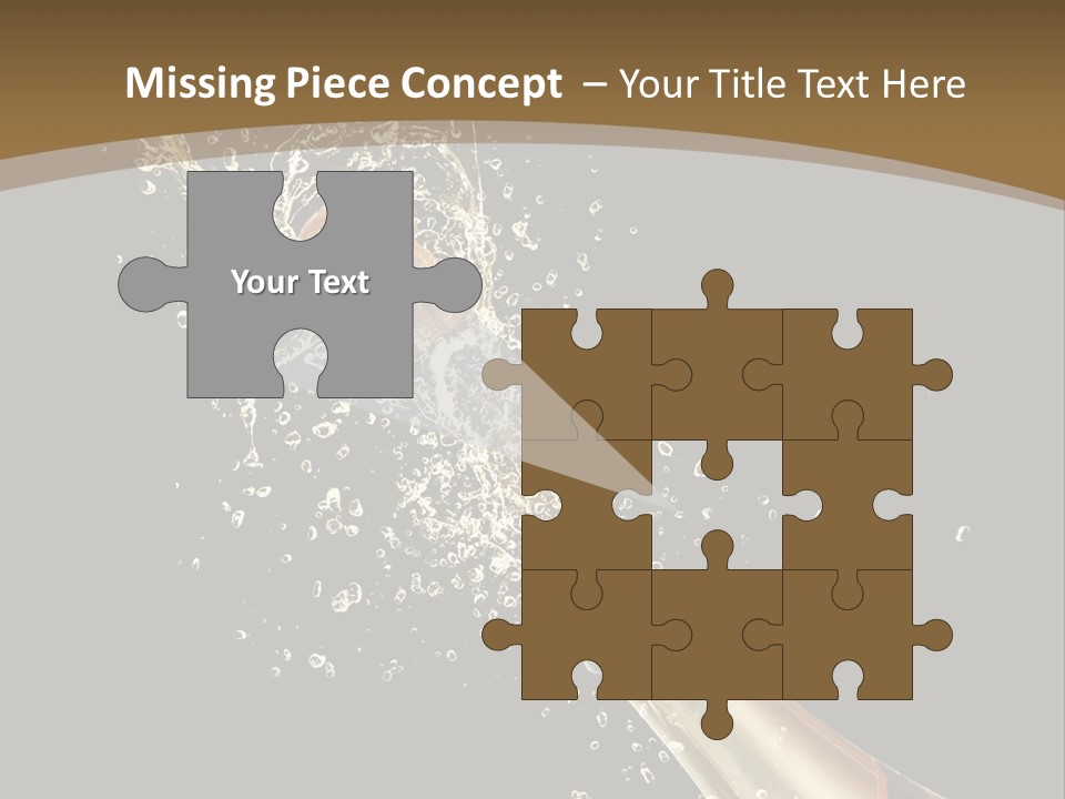 Drink Champaign Alcoholic PowerPoint Template