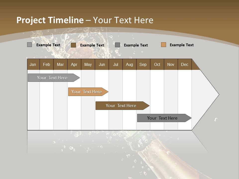 Drink Champaign Alcoholic PowerPoint Template