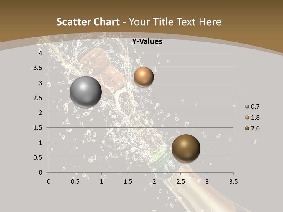 Drink Champaign Alcoholic PowerPoint Template