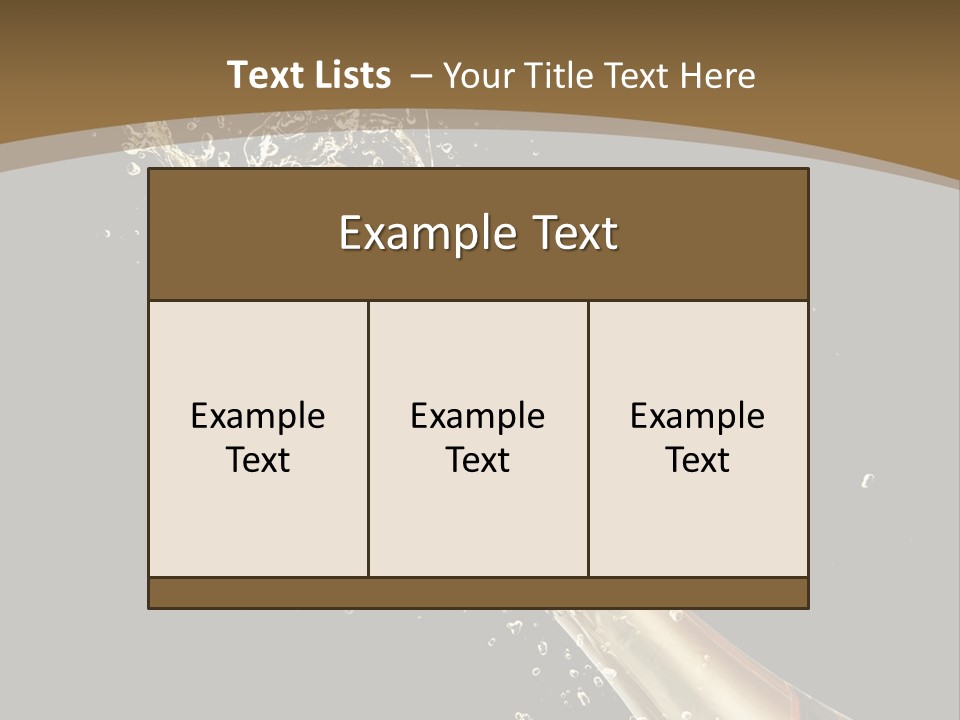 Drink Champaign Alcoholic PowerPoint Template