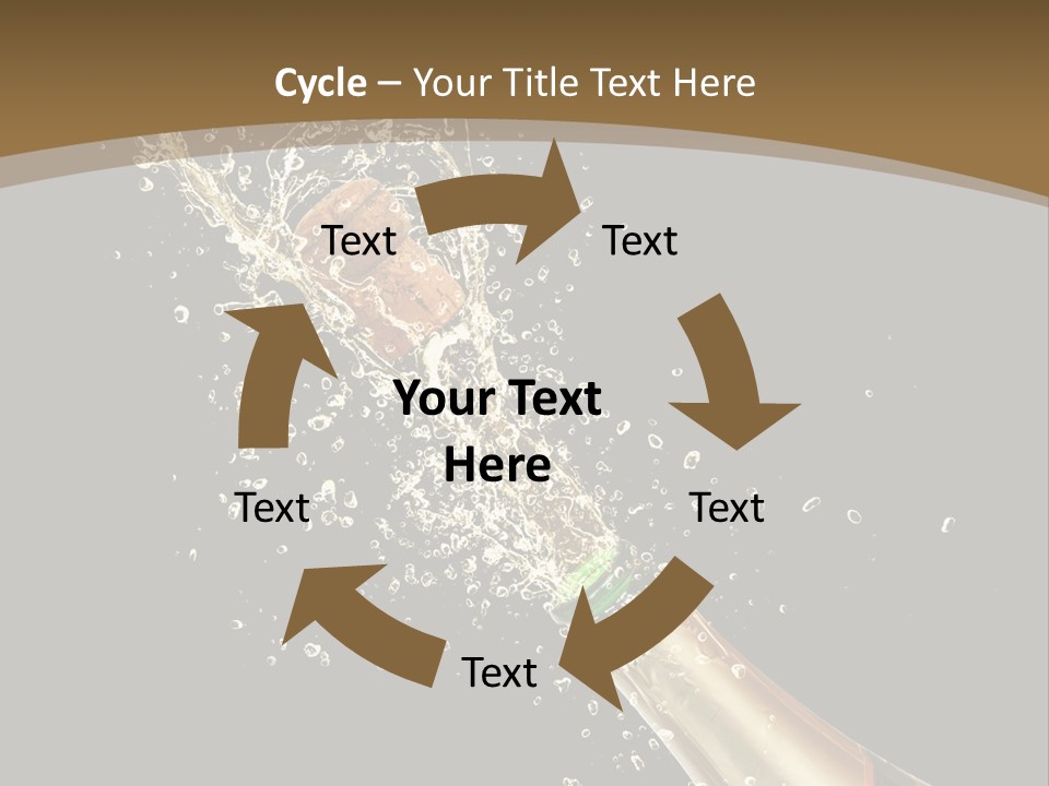 Drink Champaign Alcoholic PowerPoint Template