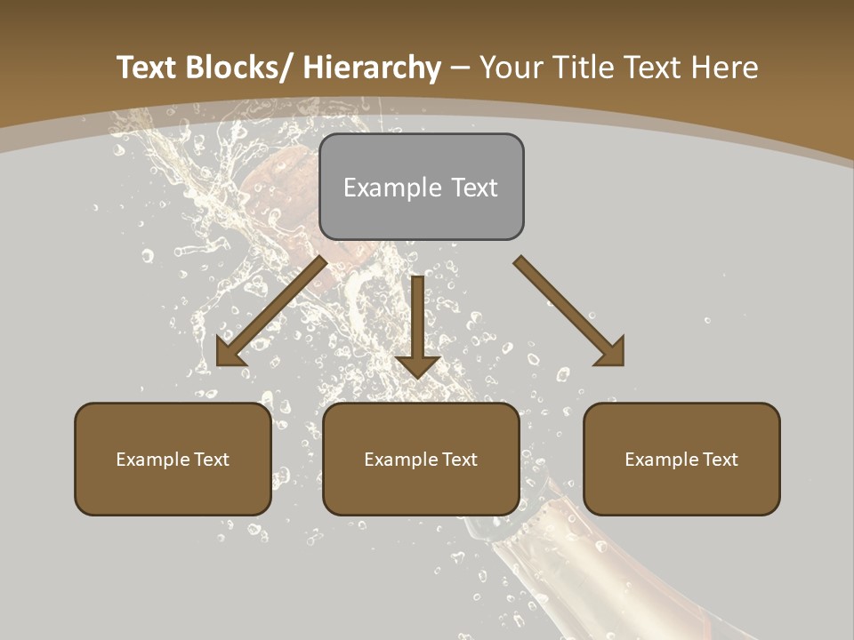 Drink Champaign Alcoholic PowerPoint Template