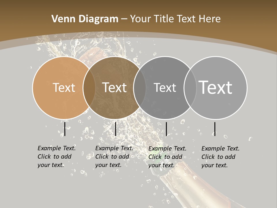 Drink Champaign Alcoholic PowerPoint Template