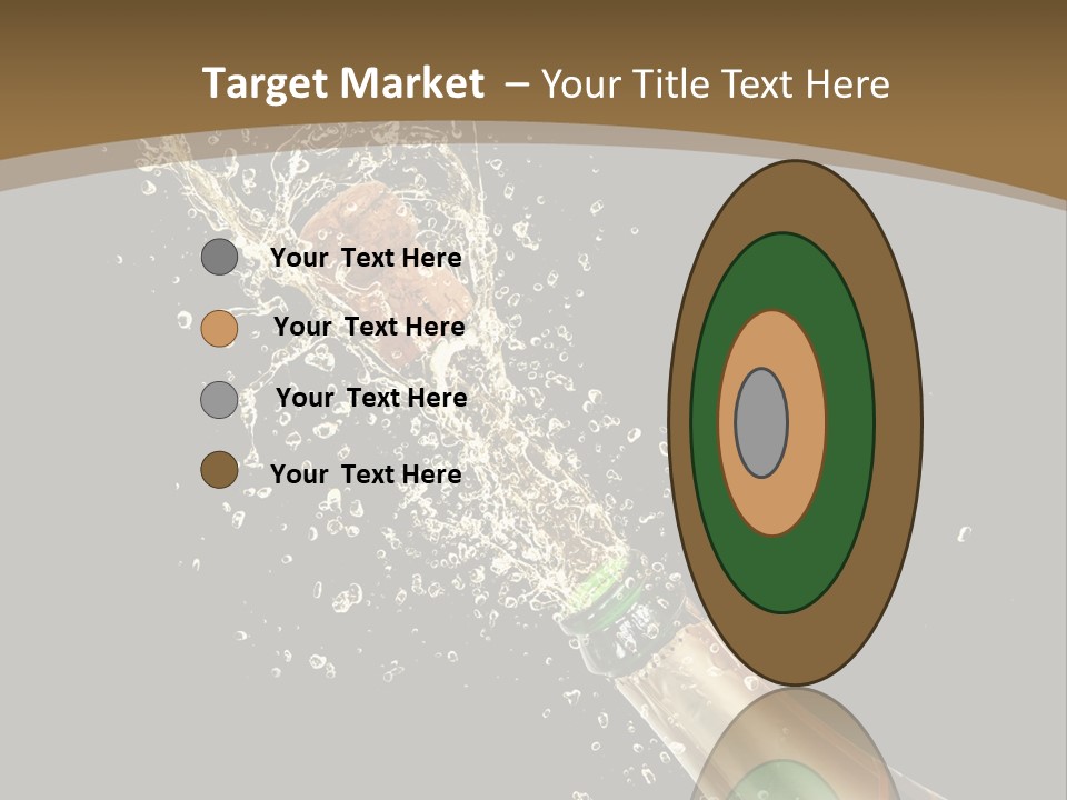 Drink Champaign Alcoholic PowerPoint Template