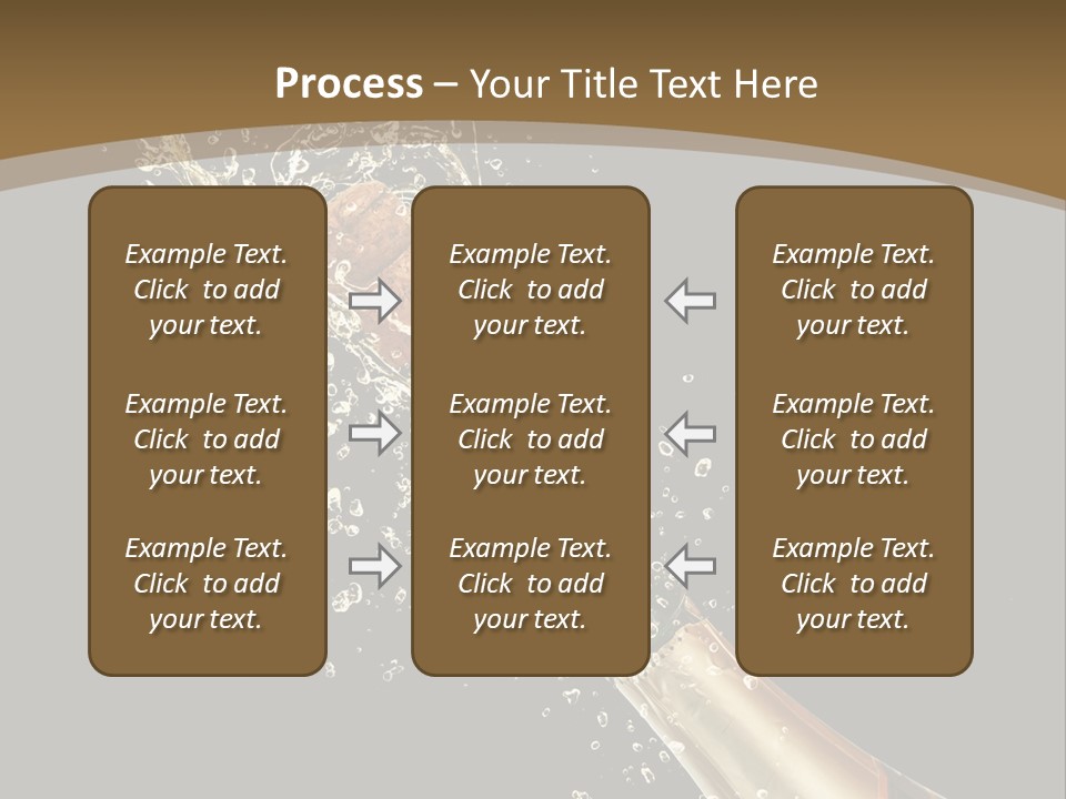 Drink Champaign Alcoholic PowerPoint Template