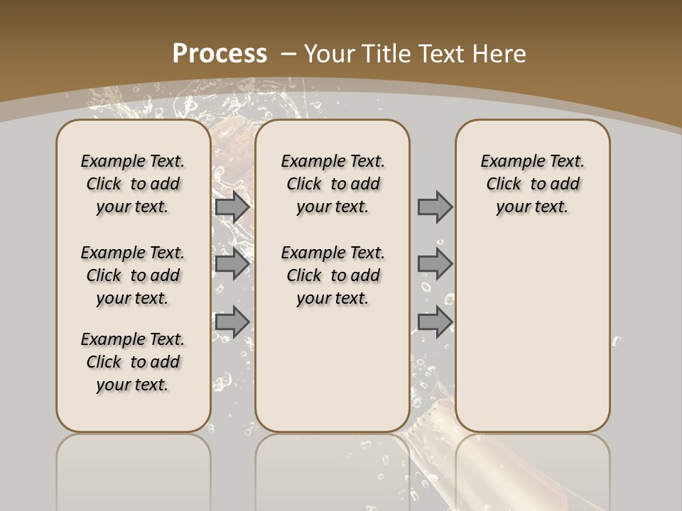 Drink Champaign Alcoholic PowerPoint Template