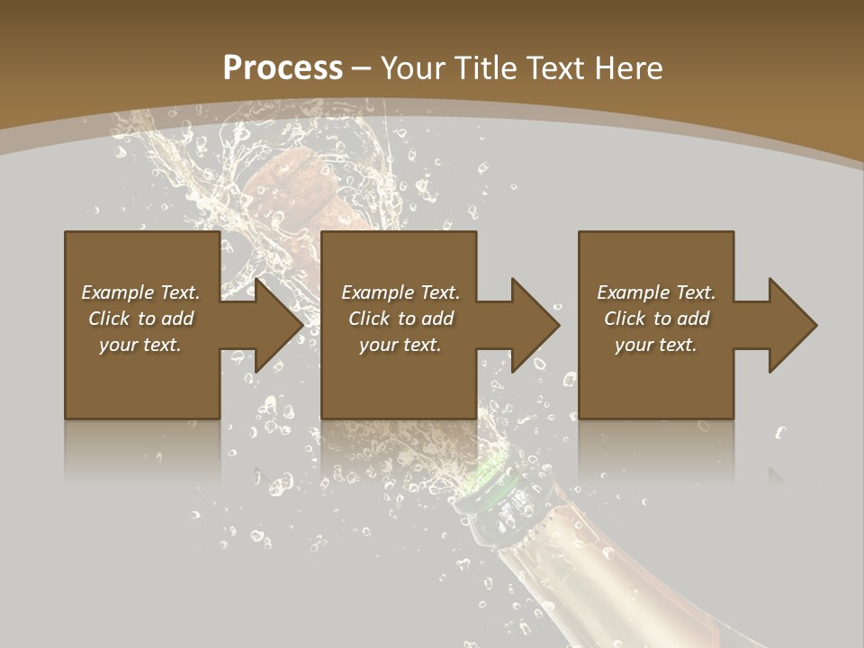 Drink Champaign Alcoholic PowerPoint Template