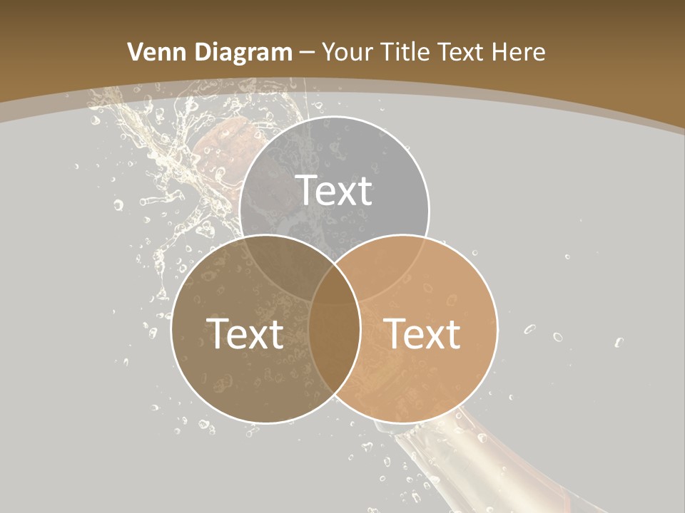 Drink Champaign Alcoholic PowerPoint Template